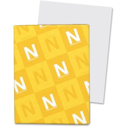 Wausau Paper Vellum Bristol Printable Multipurpose Card - For Laser, Inkjet Print - Letter - 8.50" x 11" - 67 lb - Vellum - 92 Brightness - 250 / Pack - Gray