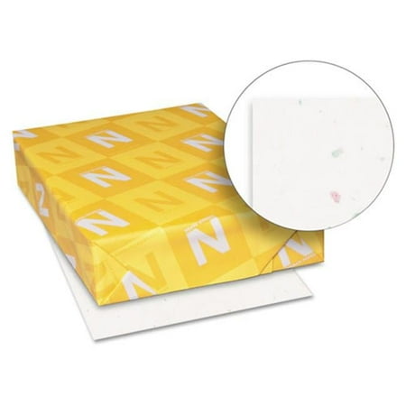 Wausau Papers 8.5 x 11 Astrobrights Colored Paper, Stardust White