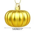 thumbnail image 1 of Kedshhgu 12 Pcs Fall Pumpkin Hanging Ornament Thanksgiving Pumpkin Tree Decorations Small Tree for Autumn Thanksgiving Christmas Pendant Decoration, 1 of 6