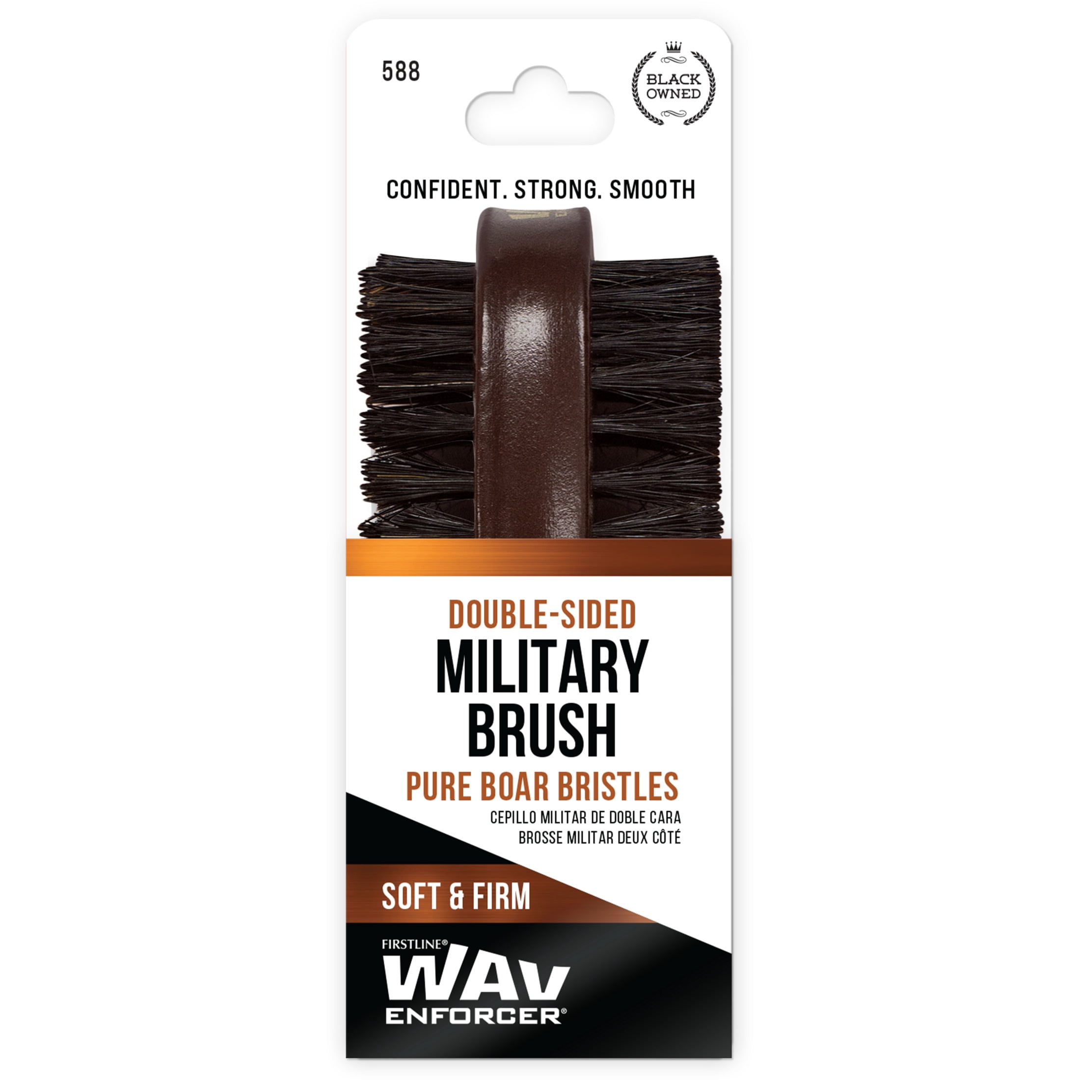 WavEnforcer Double-Sided Military Brush