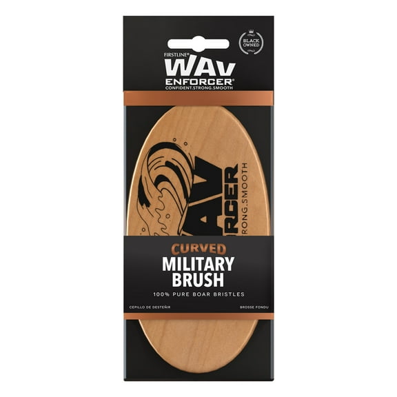 WavEnforcer Inked Series Curved Military Brush