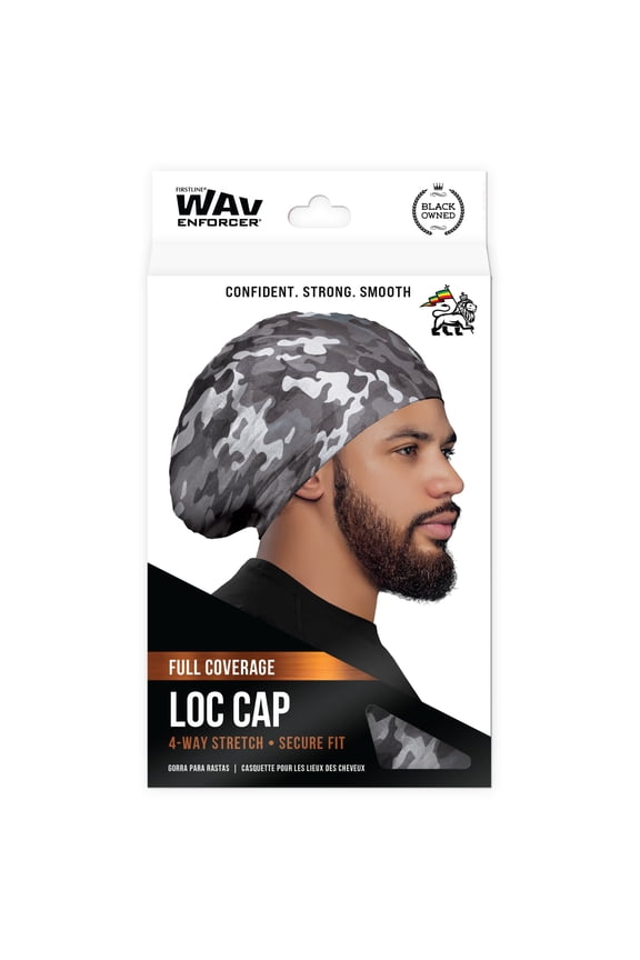 Loc Cap, Camo Gray
