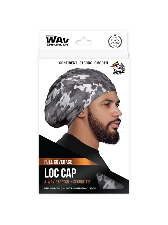 Loc Cap, Camo Gray