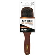 WavEnforcer 10" Boar Bristle Wave Hair Brush, Brown, 1 Count