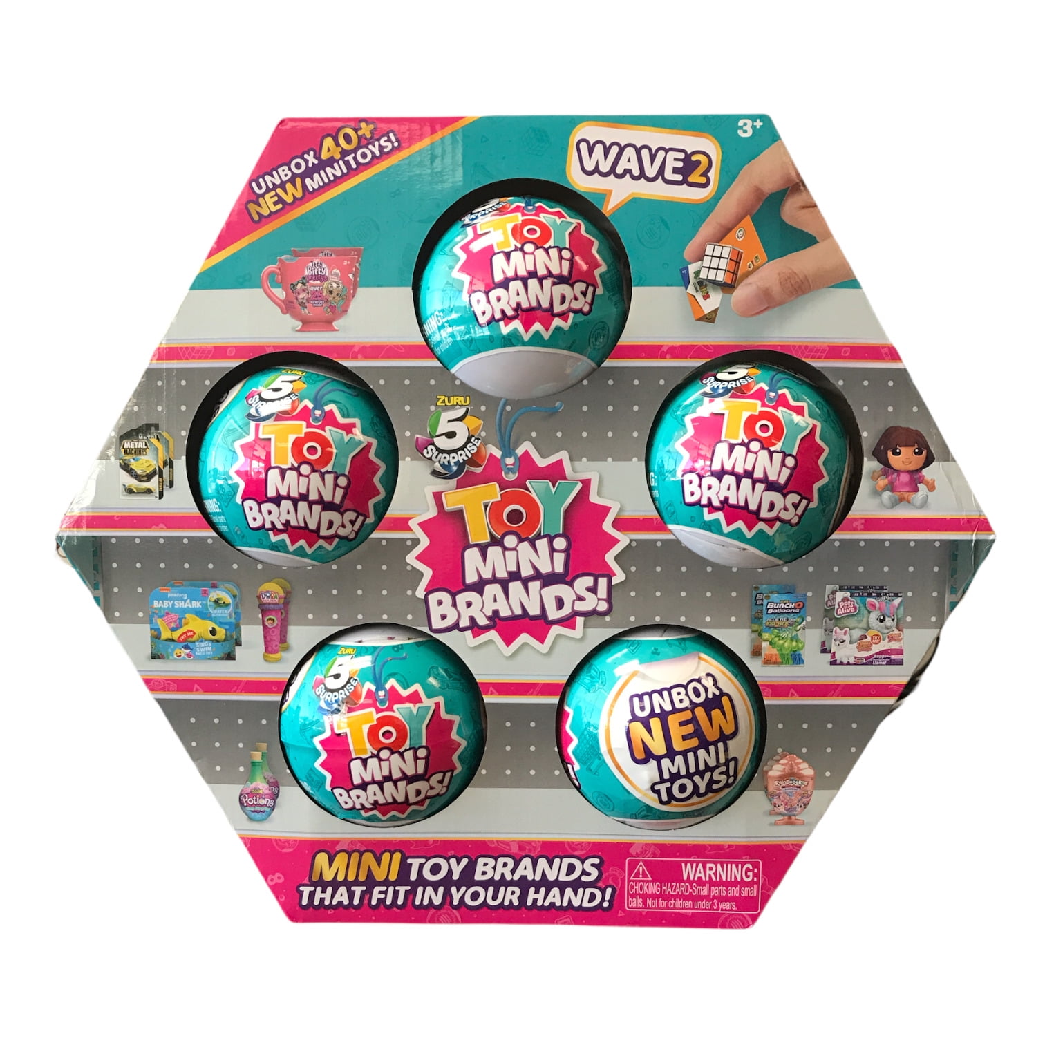 Wave 2 ZURU 5 Surprise TOY Mini Brands Five Ball Pack - Walmart.com