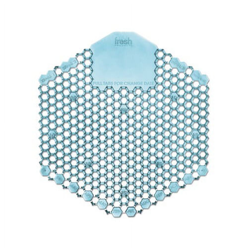 Wave 3D Urinal Deodorizer Screen Blue, Ocean Mist Fragrance, 10 Screens