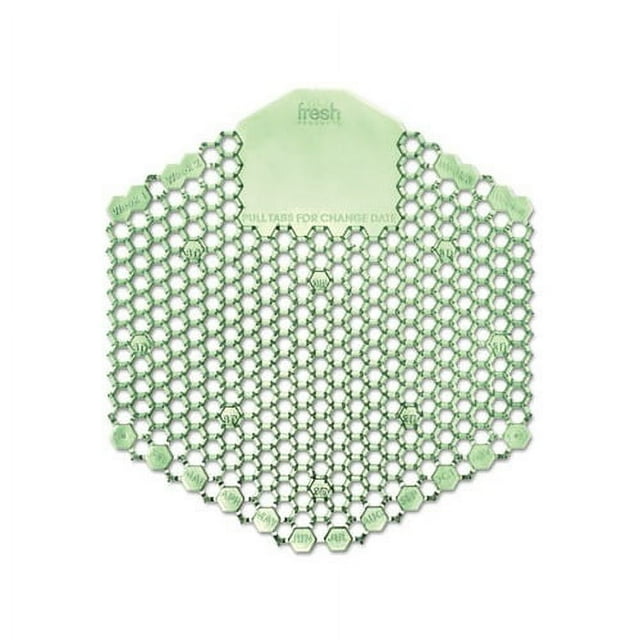 Wave 3D Urinal Deodorizer Screen Green, Cucumber Melon Fragrance,10