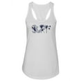 thumbnail image 1 of Wave And Palms Surf Text Tank Women -Image by Shutterstock, Female Small, 1 of 4