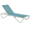 thumbnail image 1 of Wave Armless Chaise Wave Series Turquoise, 1 of 2