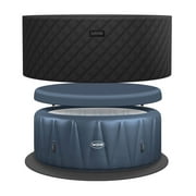 Wave Atlantic | 6-Person Inflatable Hot Tub | EnergySave Bundle | Navy