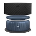thumbnail image 1 of Wave Atlantic 6-Person Round Inflatable Hot Tub | 130-Jet Massage & Eco Heater | Navy | EnergySave Bundle, 1 of 7