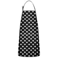 thumbnail image 1 of Wave Black Point Aprons with Pocket Chemical Work Apron Waterproof Bib Aprons for Couple Bride Mrs Mr Cooking Aprons for Kitchen Cool BBQ Grilling, 1 of 7