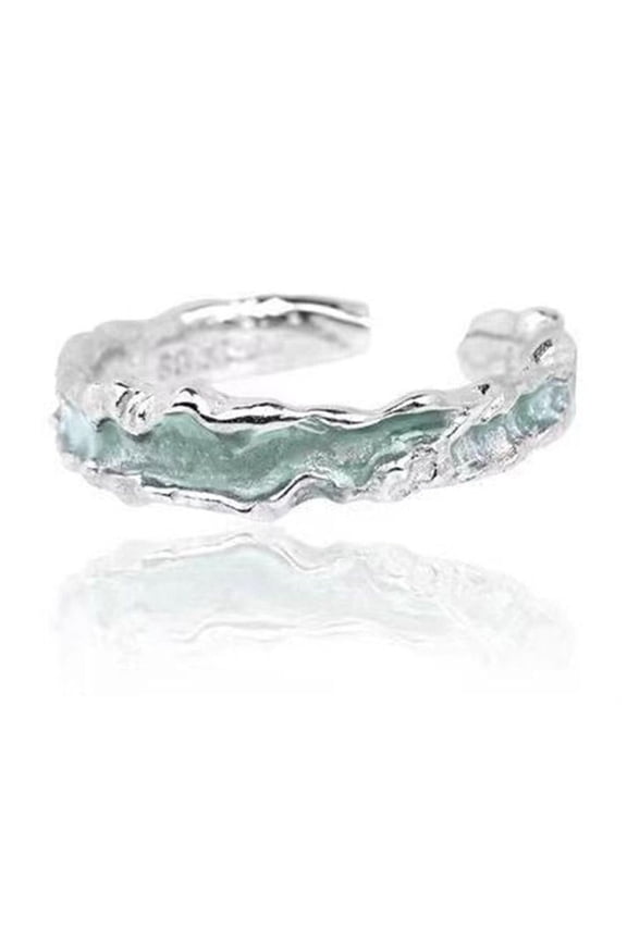 Wave Bracelets, Ocean Wave Bracelet, Adjustable Ocean Beach Bracelet, Blue Ocean Beach Bracelet F Wave Bracelet, Dainty Boho