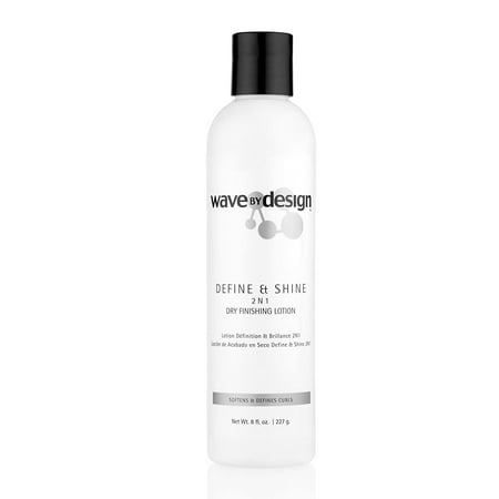 Wave By Design Define & Shine 2-N-1 Dry Finishing Lotion 8 Oz.