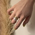 thumbnail image 1 of Wave Chunky Ring Band, 1 of 8