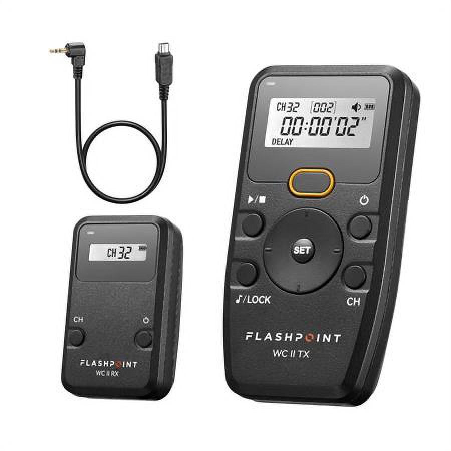 Wave Commander II Wireless Remote Shutter Release Timer and Trigger for ...