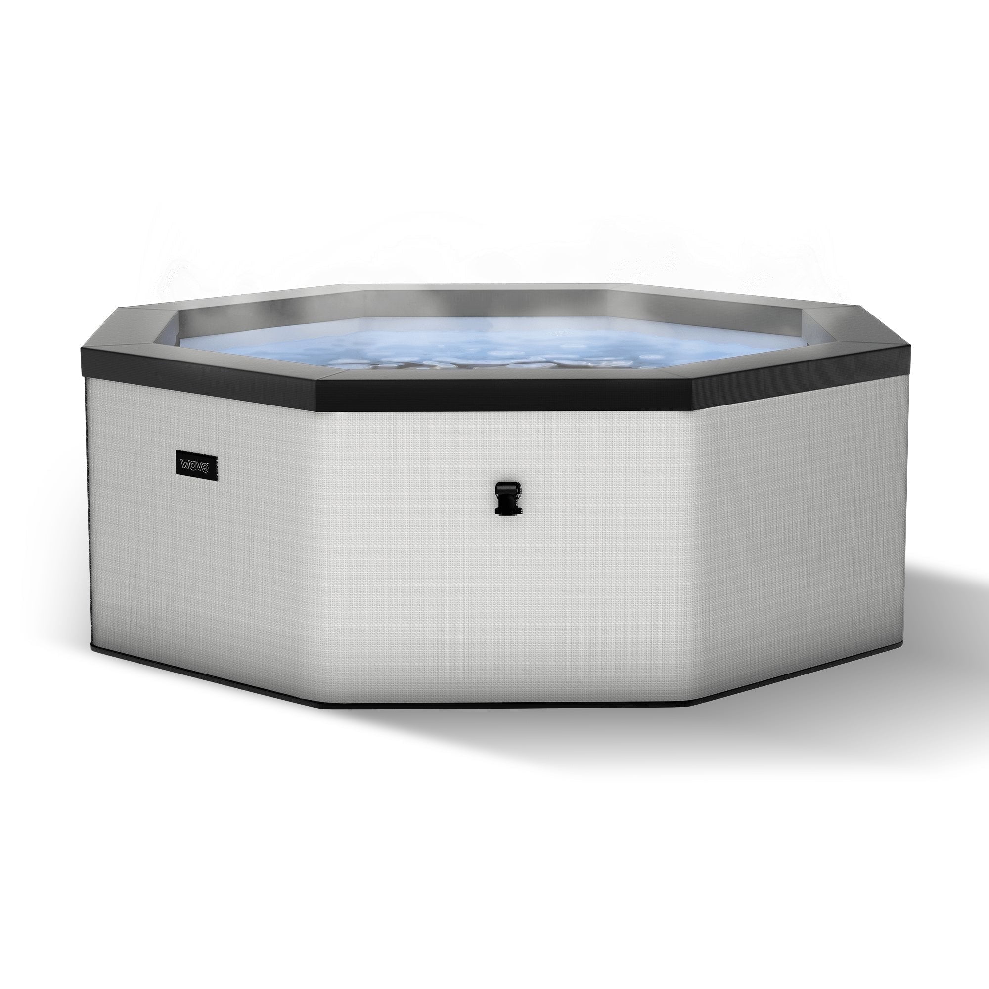 Wave Como | 6-Person Eco Foam Hot Tub | Integrated Heater | Graphite Gray