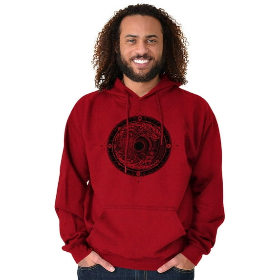 Wave Compass Ocean Sea Spiritual Hoodie Sweatshirt Women Men Brisco Brands S