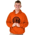 thumbnail image 1 of Wave Compass Ocean Sea Spiritual Unisex Plus Fleece Graphic Hoodie Brisco Brands 2X, 1 of 5