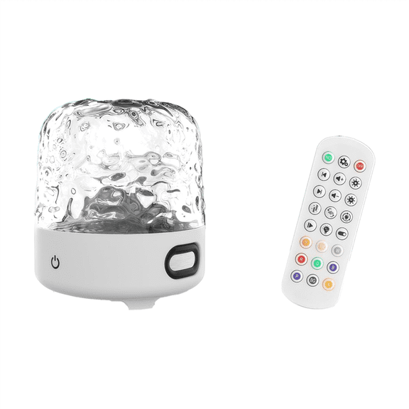 Wave Cordless Projector Light with 16Color Effects,Night Lights LED Northern Projector,B ywm58