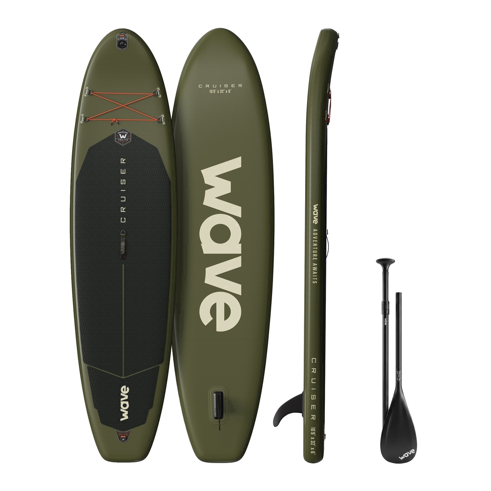 Wave Cruiser 3.0 Inflatable Stand Up Paddle Board | 10'9