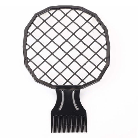 Wave Curl Comb, ABS Net-Shape Design Hairdressing Tool Afro Hair Comb, For Natural Hair Natural Curl Hair