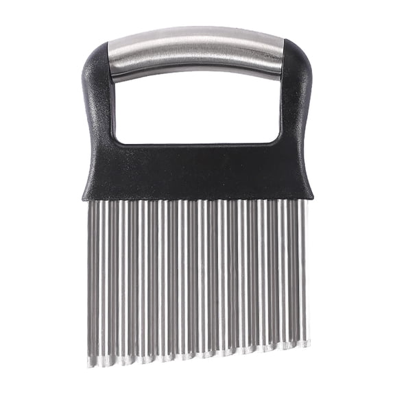Wave Cutter Multifunctional Ripple For Cutting Chips Fruit Vegetables And Butter Stainless Steel Ergonomic Handle Dishwasher Safe