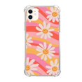 thumbnail image 1 of Wave Daisies Case Compatible with iPhone 12,Aesthetic Art Design TPU Bumper Cover Case, 1 of 1
