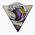 thumbnail image 1 of Wave Design Sticker, 1 of 4