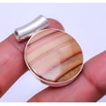 thumbnail image 1 of Wave Dolomite - Mexico Gemstone 925 Sterling Silver Pendant 1.17" P_9359_150_41, 1 of 2