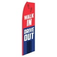 thumbnail image 1 of Wave Flag- “Walk In  Drive Out” - 134"H x 32"W, 1 of 1