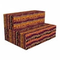 thumbnail image 1 of Wave Foldable Mattress, Motif Depiction, 74.8" x 35.4", Multicolor, by Ambesonne, 1 of 6