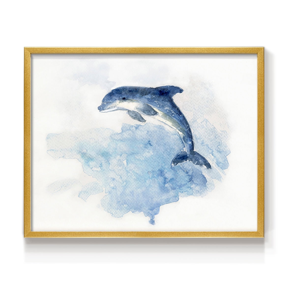 Wave Jumping by Sally Swatland - Restickable Framed Giclée Print