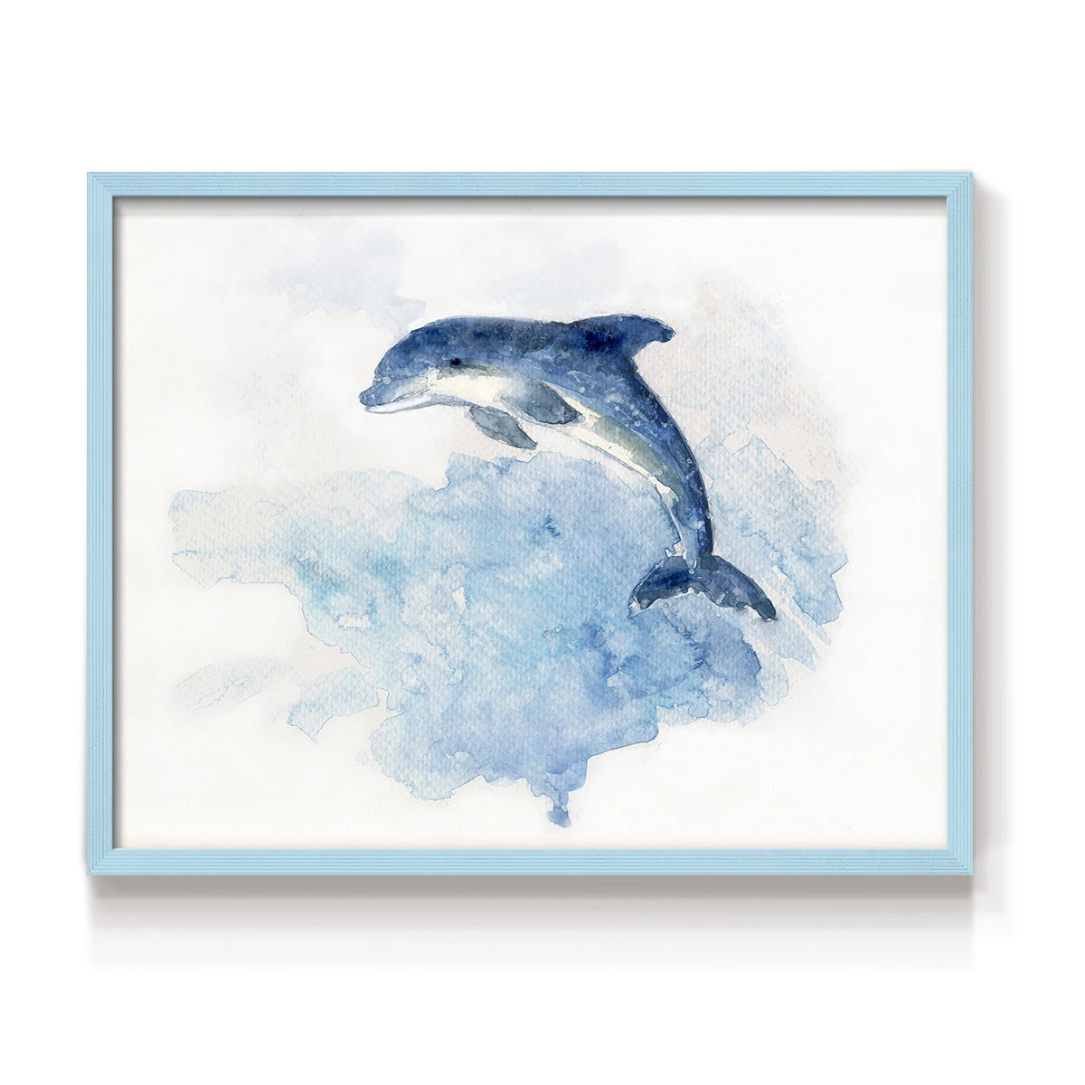Wave Jumping by Sally Swatland - Restickable Framed Giclée Print
