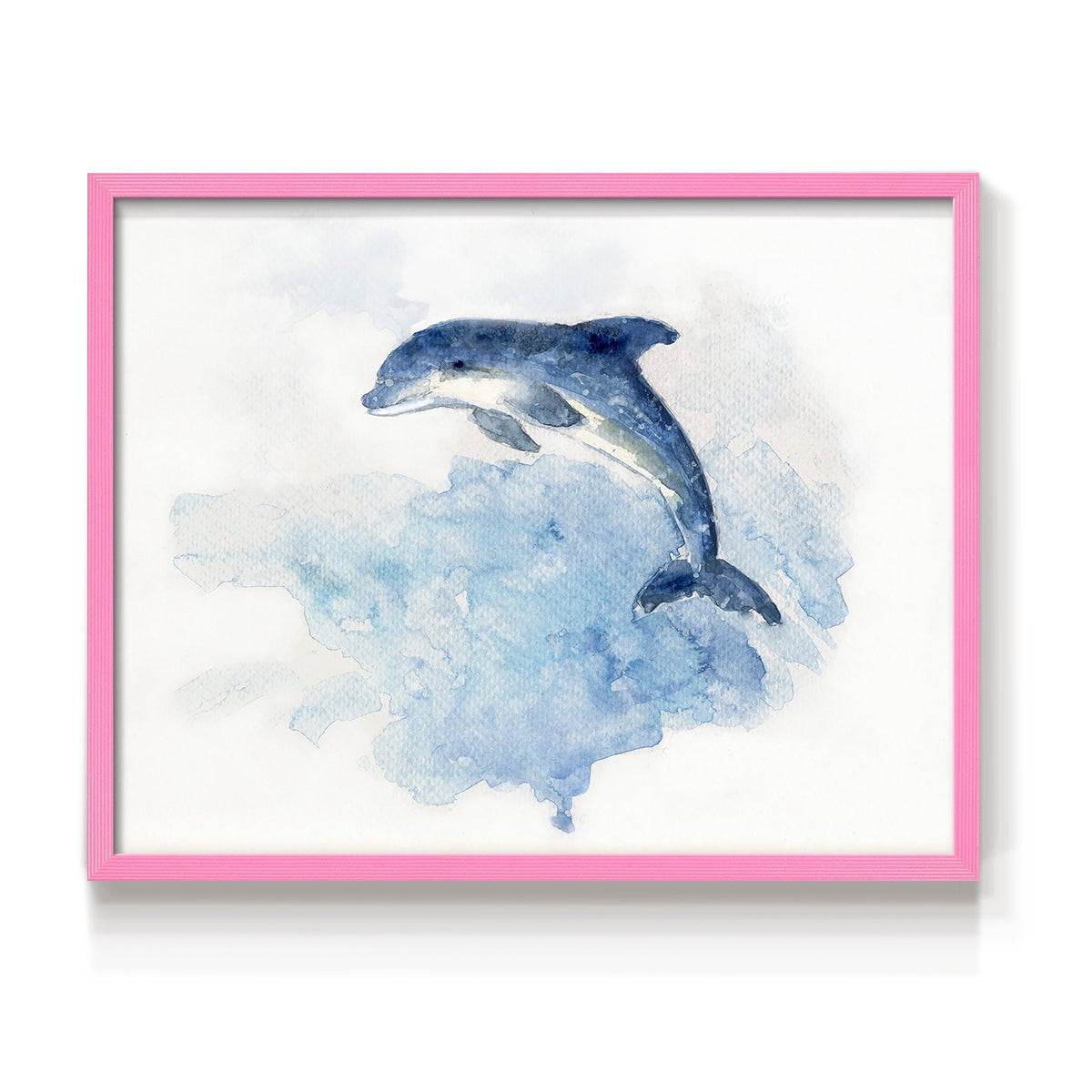 Wave Jumping by Sally Swatland - Restickable Framed Giclée Print