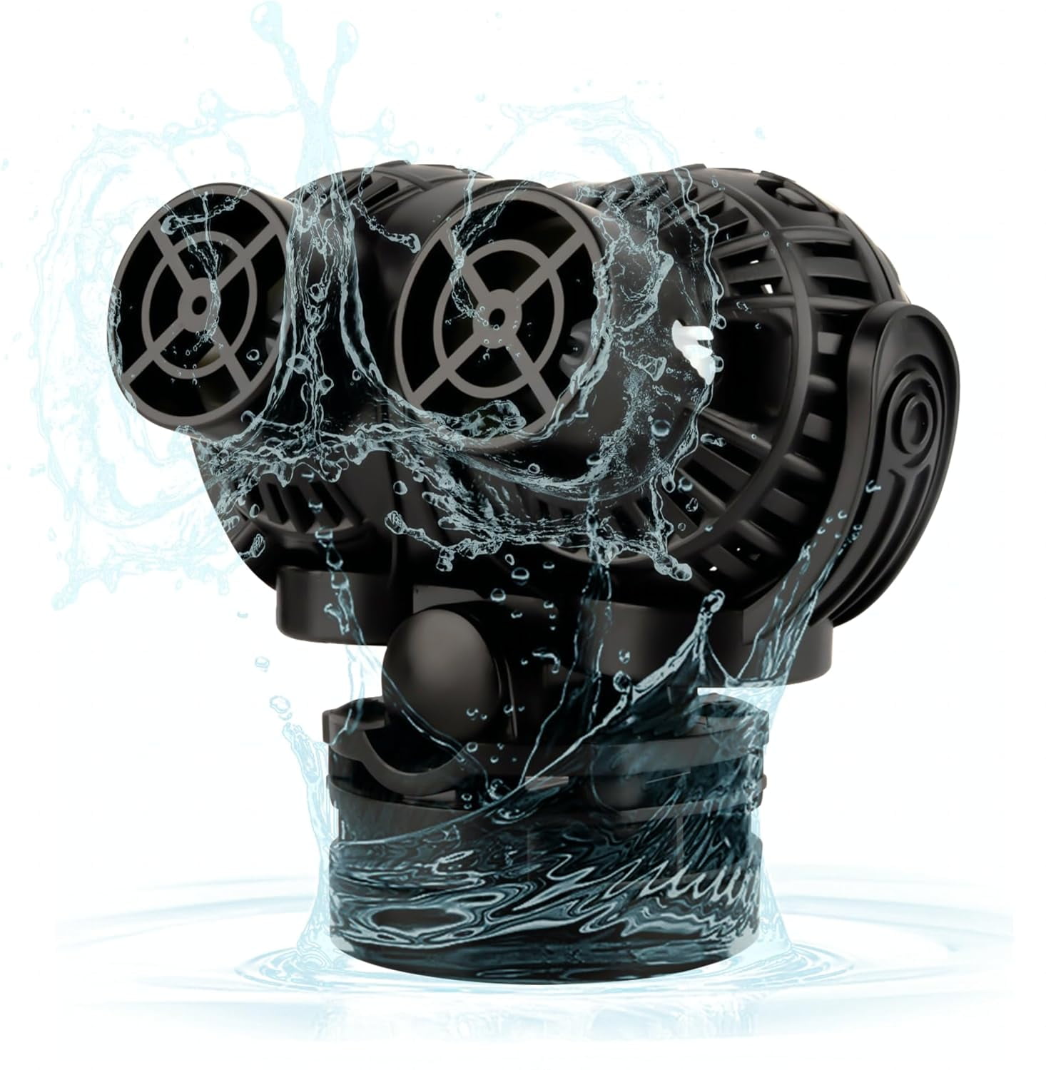 Wave Maker for Aquarium Powerhead 1600GPH Wavemaker Circulation Pump with Suction Base