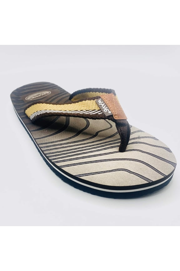 Wave Men's Retro Waves Flip Flop Sandals