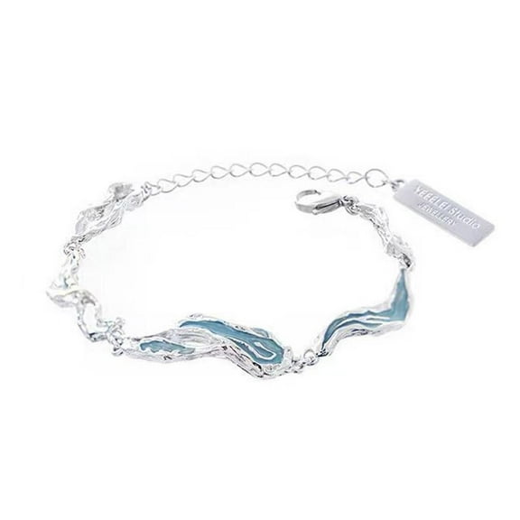 Wave Minimalist Bracelet for Women - Elegant Design with Comfortable Colors