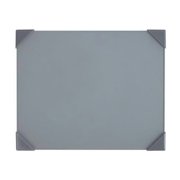 Wave NWA00140 6.75 x 8.4 in. Posh Table Top Glass Artist Palette, Gray
