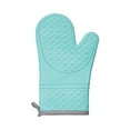 thumbnail image 1 of Wave Non-Labilis Silicone Oven Manicae Blue 30x19x14.5cm, Heat Obsistens 250°C Kitchen Baking Mitts, 1 of 6