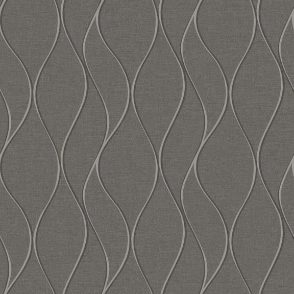 Wave Ogee Peel and Stick Wallpaper