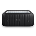 thumbnail image 1 of Wave Pacific 4-Person Square Inflatable Hot Tub | 110-Jet Massage & Eco Heater | Slate Rattan, 1 of 7