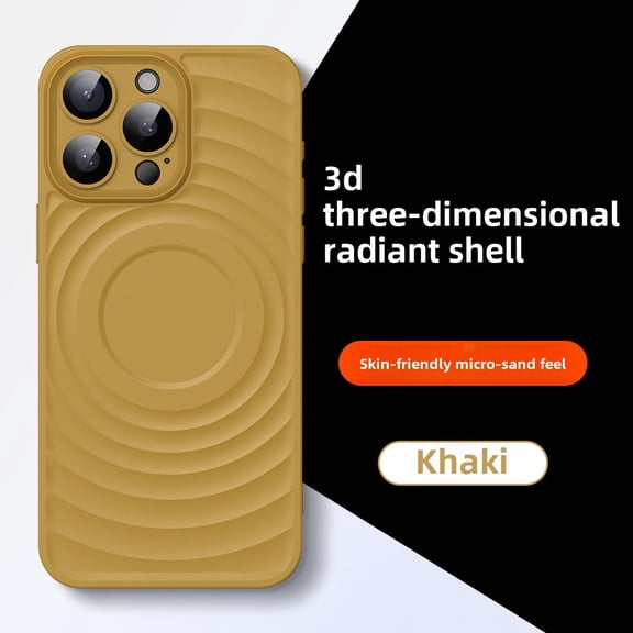 Wave Pattern Frosted Mate Phone Case for iPhone14, iPhone15, iPhone 13, iPhone13 Pro Max, iPhone13 Pro, iPhone14 Pro Max, iPhone15promax, iPhone15Pro