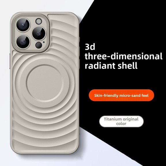 Wave Pattern Frosted Mate Phone Case for iPhone14, iPhone15, iPhone 13, iPhone13 Pro Max, iPhone13 Pro, iPhone14 Pro Max, iPhone15promax, iPhone15Pro