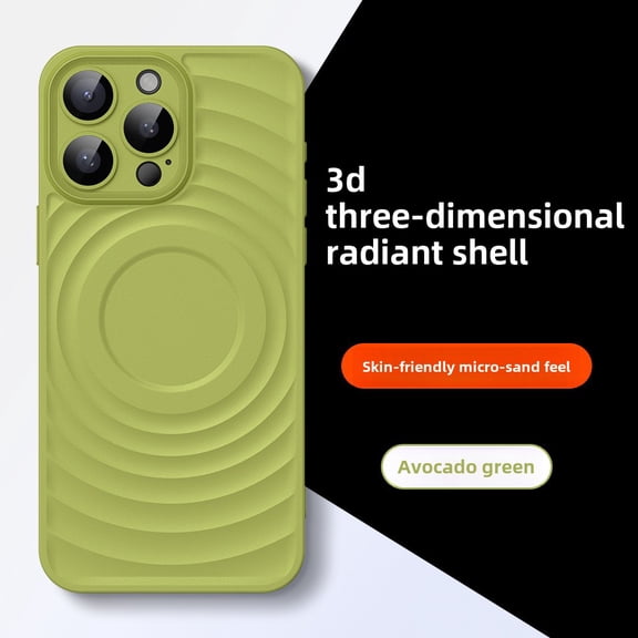 Wave Pattern Frosted Mate Phone Case for iPhone14, iPhone15, iPhone 13, iPhone13 Pro Max, iPhone13 Pro, iPhone14 Pro Max, iPhone15promax, iPhone15Pro