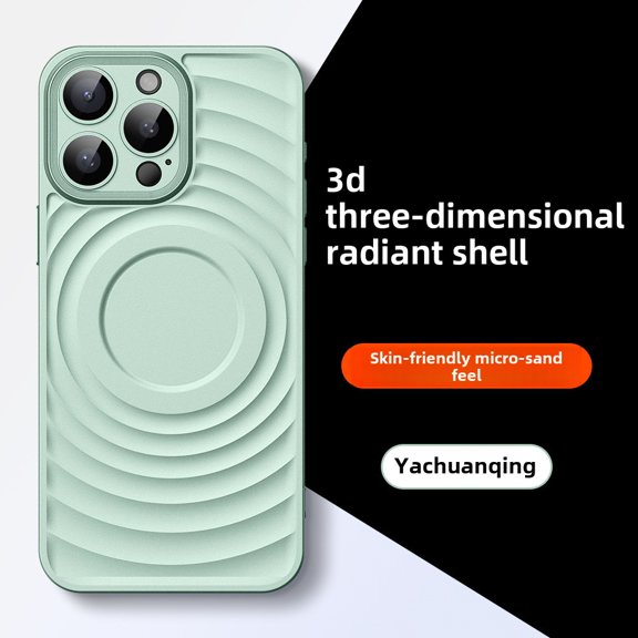 Wave Pattern Frosted Mate Phone Case for iPhone14, iPhone15, iPhone 13, iPhone13 Pro Max, iPhone13 Pro, iPhone14 Pro Max, iPhone15promax, iPhone15Pro