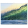 thumbnail image 1 of Wave Picture Ceramic Tile Mural Kitchen Backsplash Bathroom Shower 406302-XL54, 1 of 3