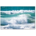 thumbnail image 1 of Wave Picture Ceramic Tile Mural Kitchen Backsplash Bathroom Shower 406314-M64, 1 of 3