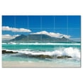 thumbnail image 1 of Wave Picture Ceramic Tile Mural Kitchen Backsplash Bathroom Shower 406318-M64, 1 of 3