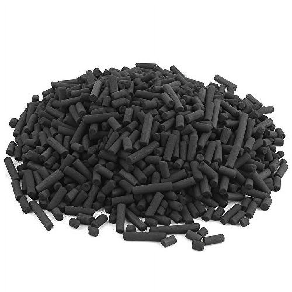 Wave Point 5 lbs Premium Grade Virgin Activated Carbon Charcoal Pellets in 5 Filter Media Bags